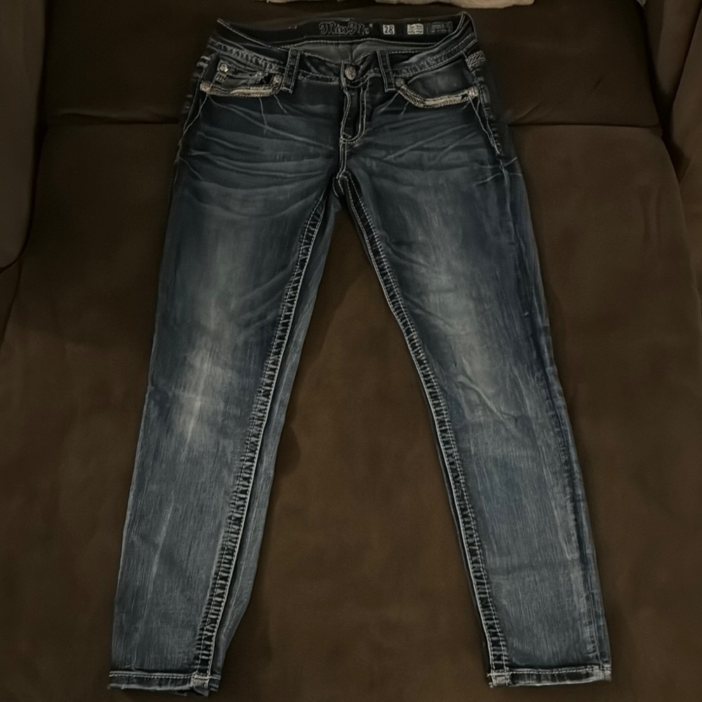 Dark Wash Denim Jeans
